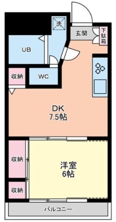 朝日中目黒マンションの物件間取画像